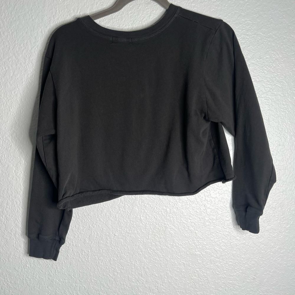 Altar'd State Nashville Western Brown Cropped Crewneck Size Medium - Picture 7 of 8